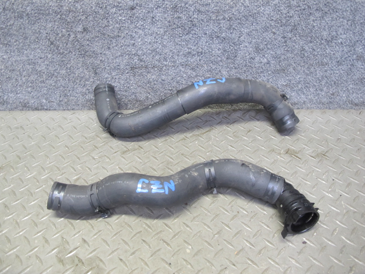 09-20 Nissan Z34 370Z A/T Engine Radiator Water Coolant Hose Pipe Set OEM