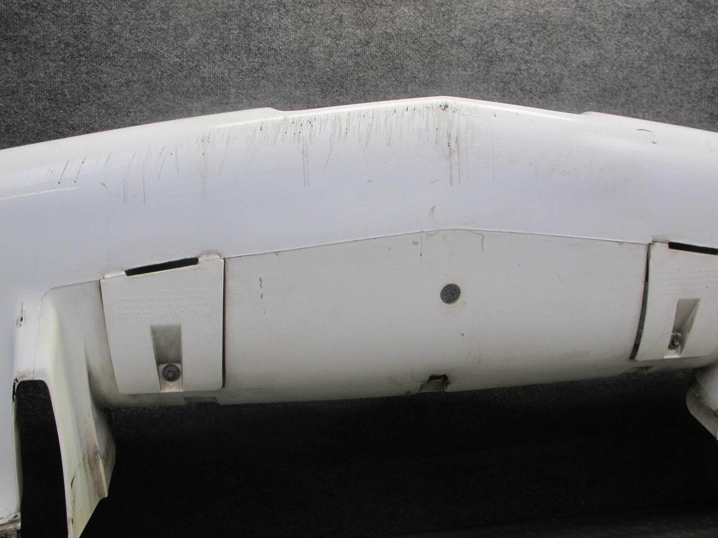 91-96 Chevrolet Corvette C4 Front Bumper Cover Artic White OEM