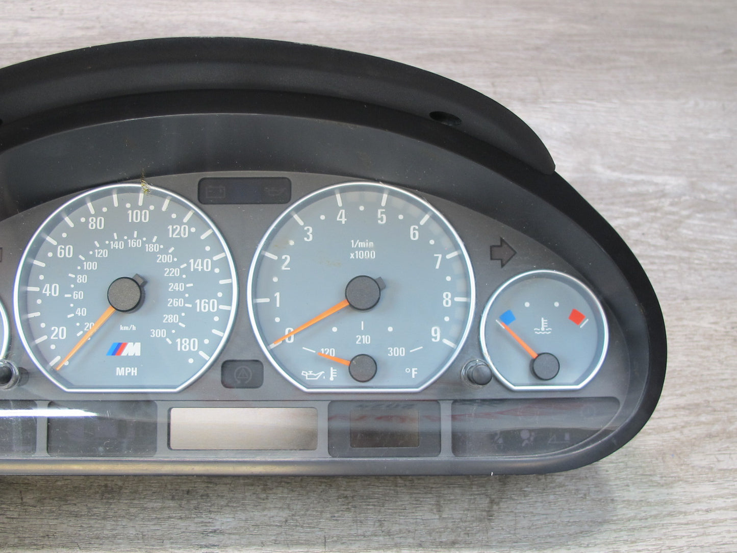 2001-2006 BMW E46 M3 Instrument Custer Gauge Speedometer 7833075