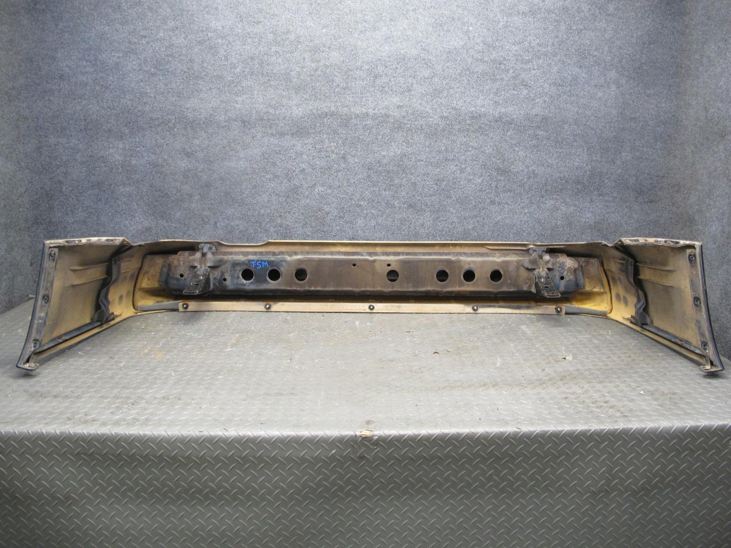 86-92 Toyota Supra MK3 Rear Bumper Cover w Reinforcement Impact Bar Assembly OEM