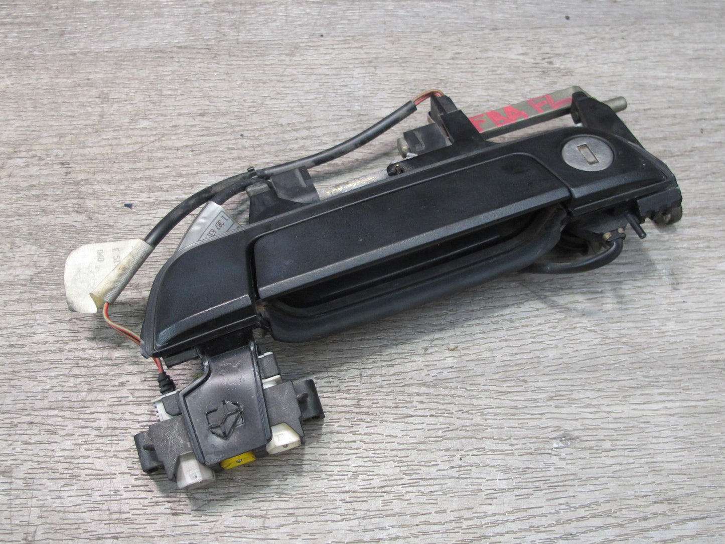 91-95 BMW E34 Front Door Handles Trunk Glove Lock Ignition Cylinder KEY Set OEM