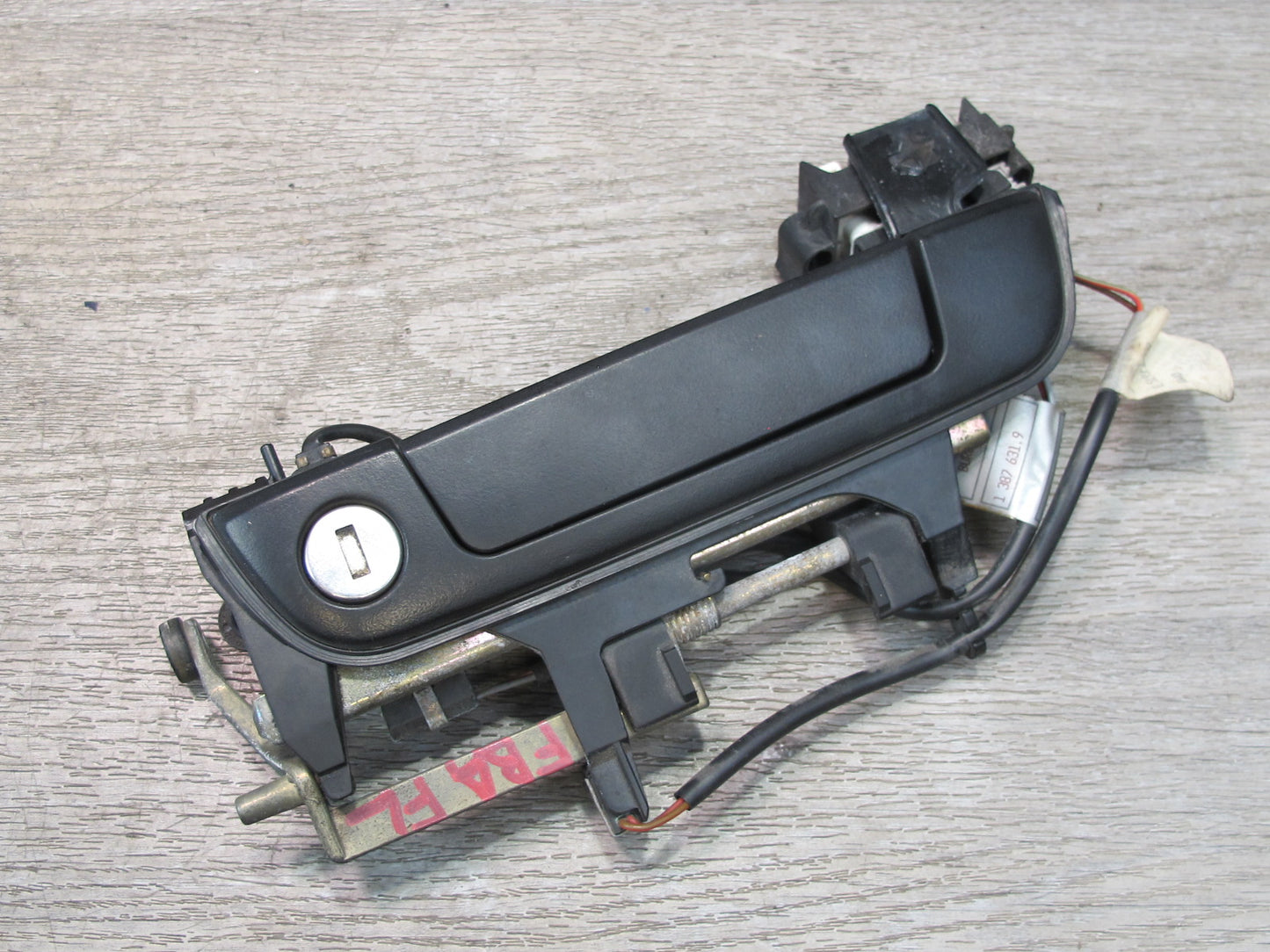 91-95 BMW E34 Front Door Handles Trunk Glove Lock Ignition Cylinder KEY Set OEM