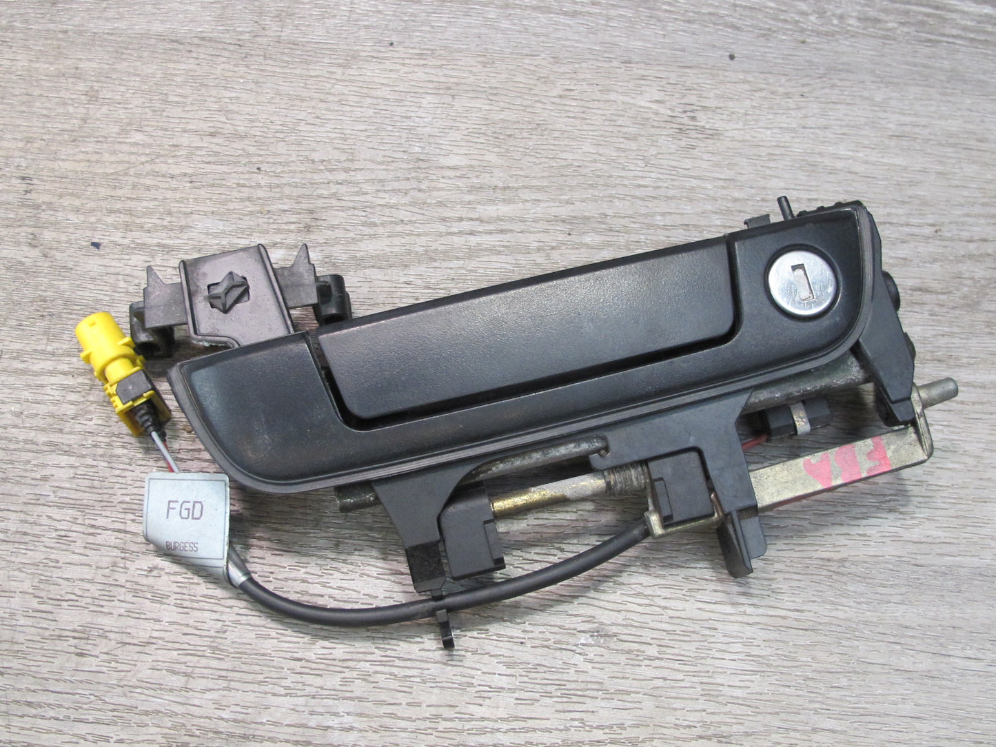91-95 BMW E34 Front Door Handles Trunk Glove Lock Ignition Cylinder KEY Set OEM