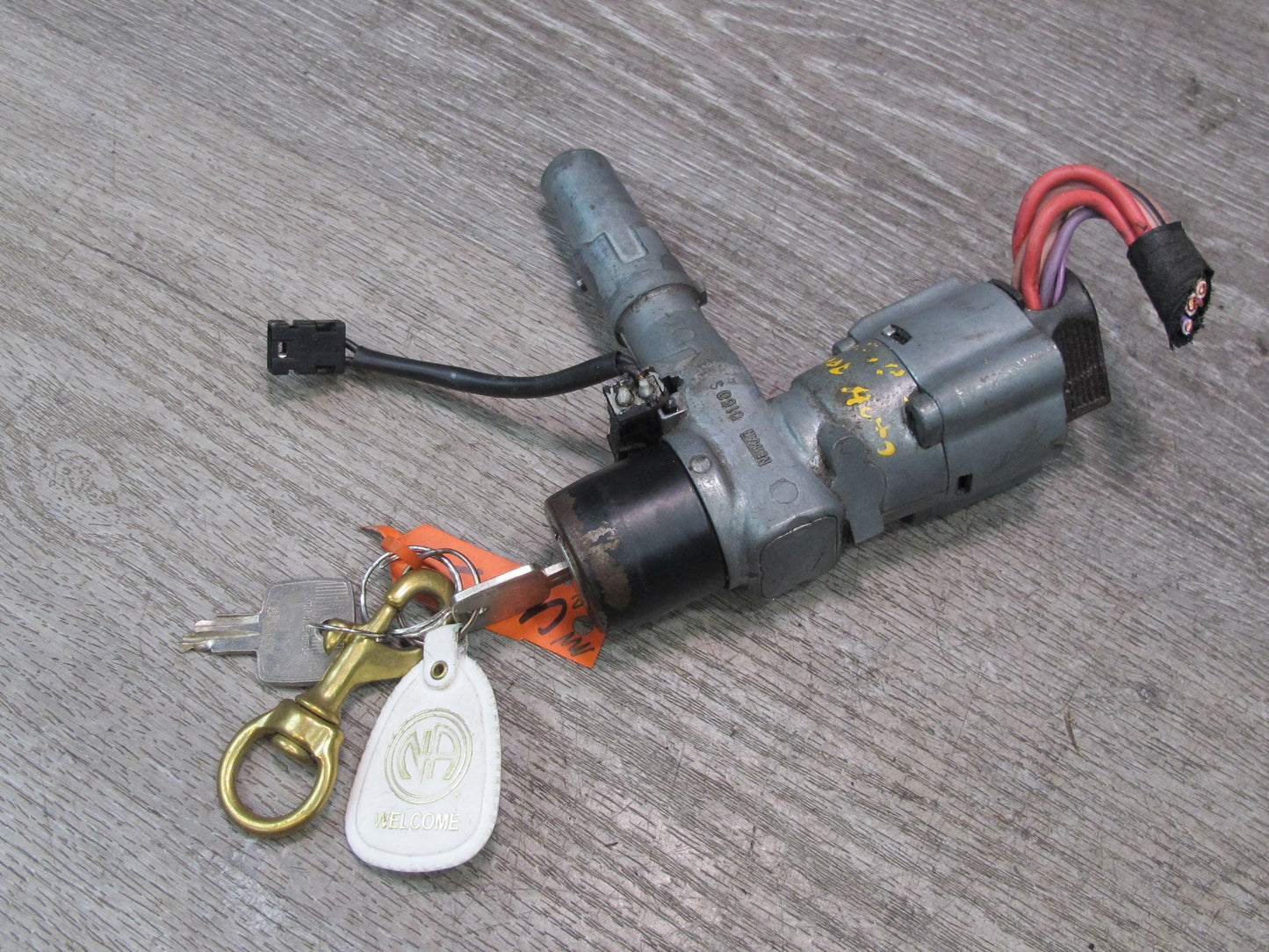 86-89 Mercedes W126 Door Handle Ignition Switch Glove Trunk Lock KEY Set OEM