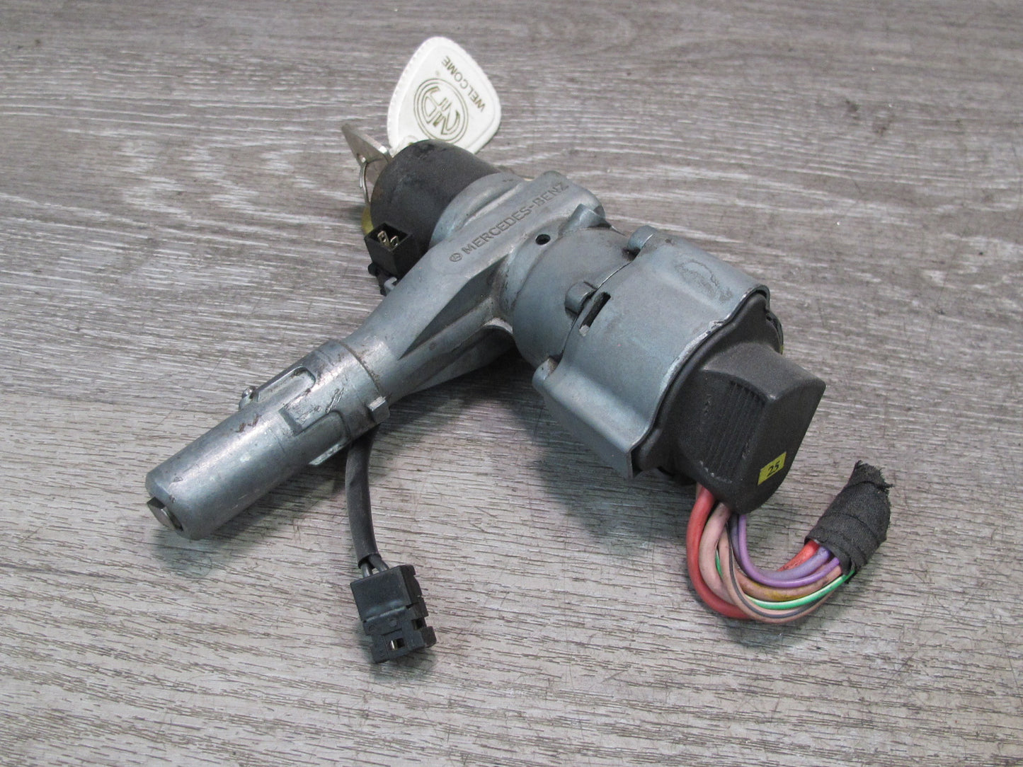 86-89 Mercedes W126 Door Handle Ignition Switch Glove Trunk Lock KEY Set OEM