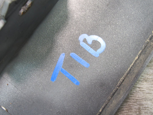 01-06 BMW E46 3-SERIES Front Bumper License Plate Cover Panel 8204364 OEM