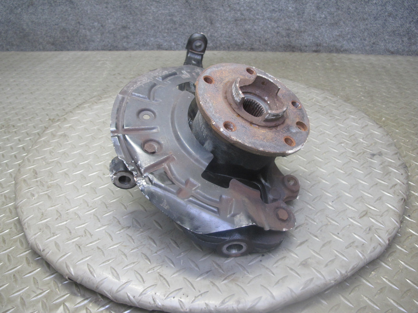 2008-2010 Porsche Cayenne 957 AWD Turbo Front Right Spindle Knuckle Wheel Hub
