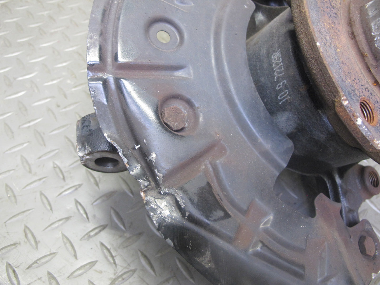 2008-2010 Porsche Cayenne 957 AWD Turbo Front Right Spindle Knuckle Wheel Hub