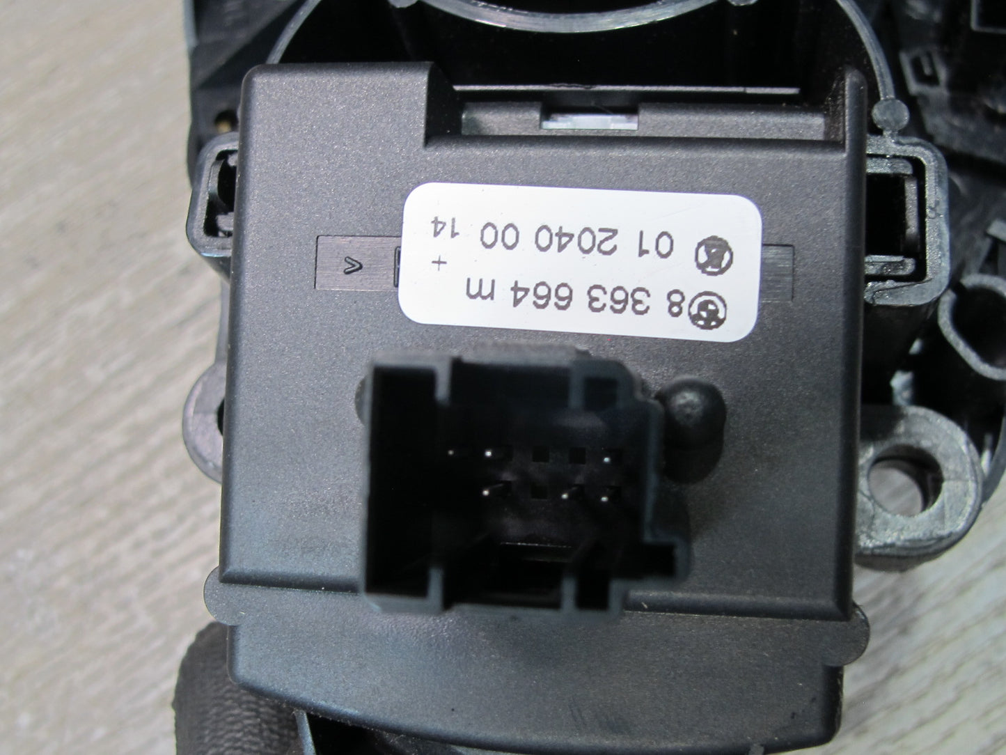 01-06 BMW E46 CONVERTIBLE STEERING COLUMN MULTI SWITCH CLOCK SPRING OEM