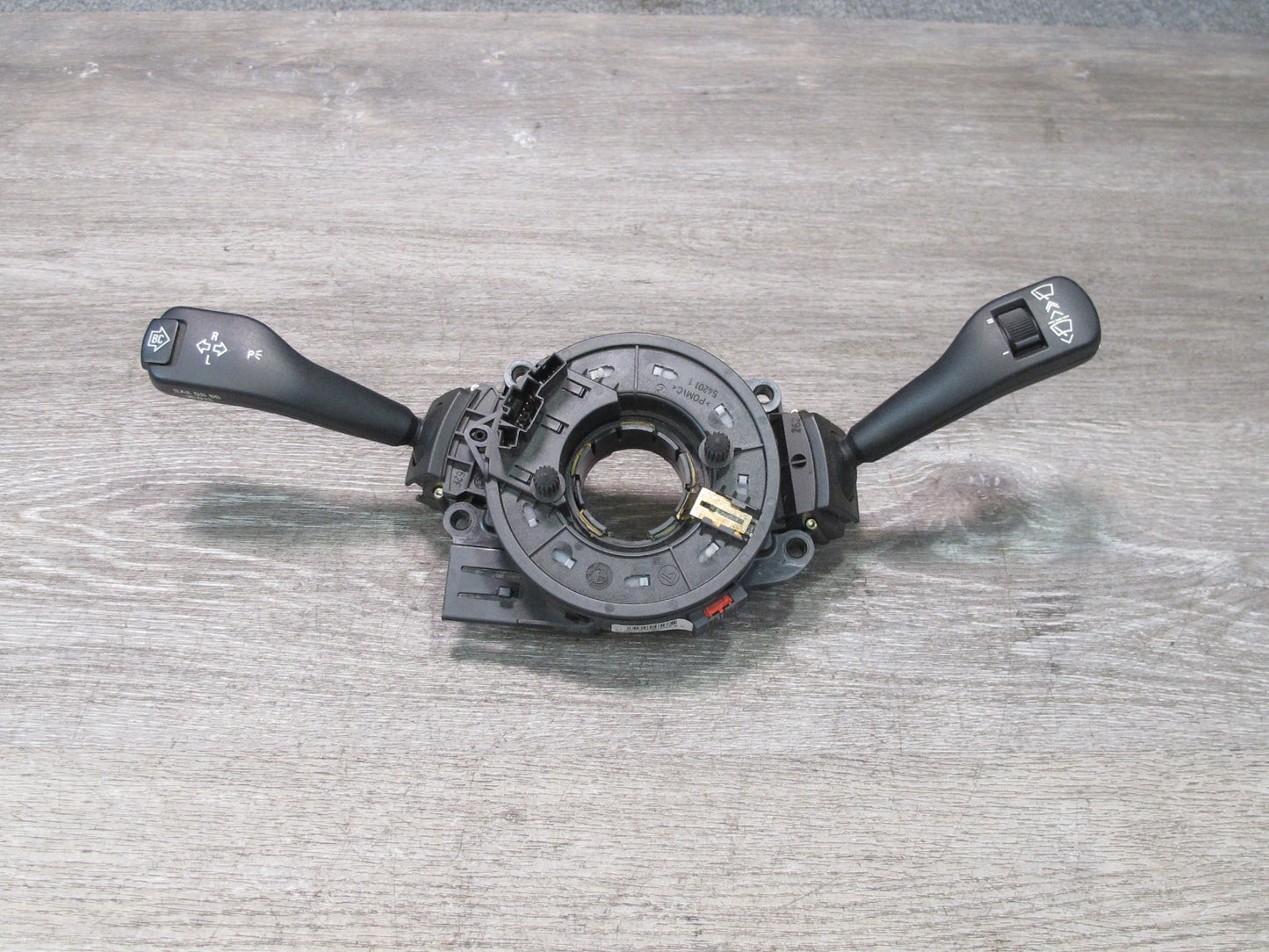 01-06 BMW E46 CONVERTIBLE STEERING COLUMN MULTI SWITCH CLOCK SPRING OEM