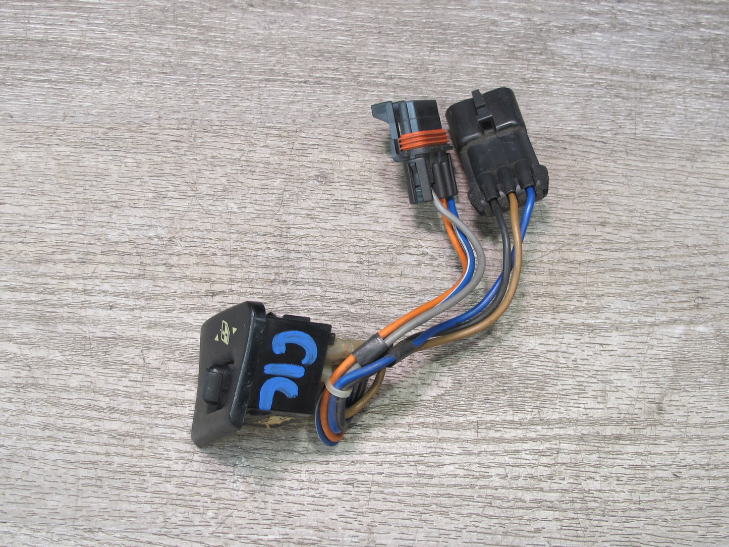 92-93 Chevrolet Corvette C4 Right Door Power Window Switch 10161835