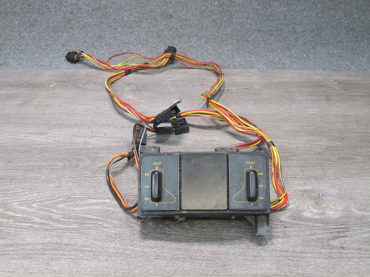 92-93 Chevrolet Corvette C4 Dual Power Seat Control Switch OEM