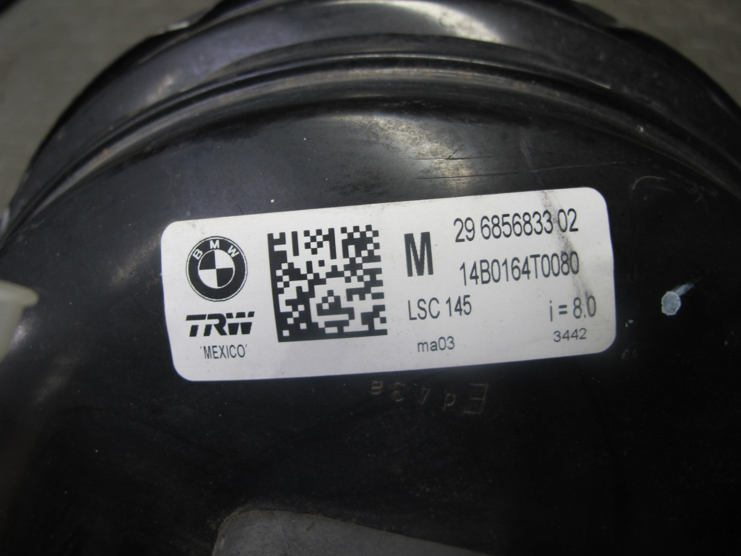 2014-2018 BMW F15 X5 Brake Master Cylinder Booster Fluid Reservoir Tank
