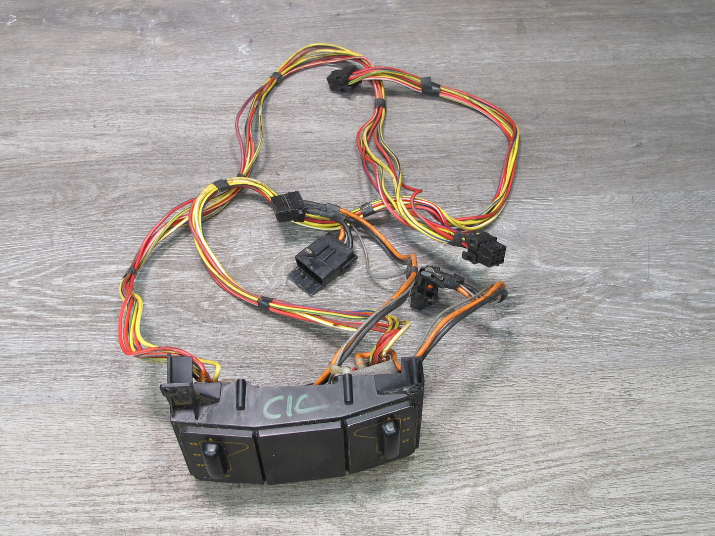 92-93 Chevrolet Corvette C4 Dual Power Seat Control Switch OEM