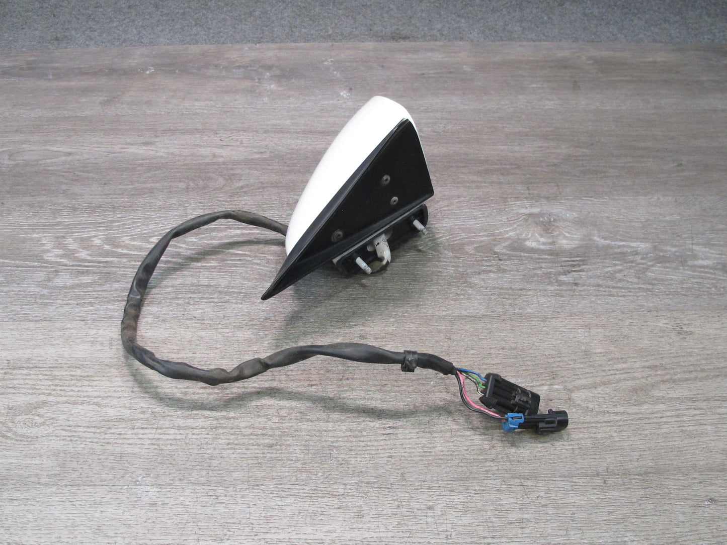 88-96 Chevrolet Corvette C4 Right Door Heated Side View Power Mirror White OEM