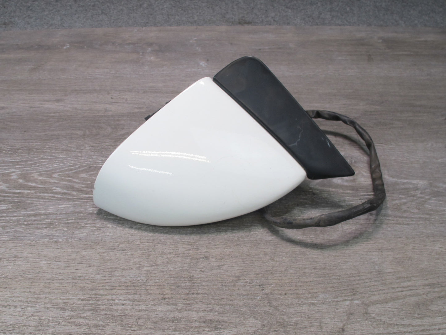 88-96 Chevrolet Corvette C4 Right Door Heated Side View Power Mirror White OEM