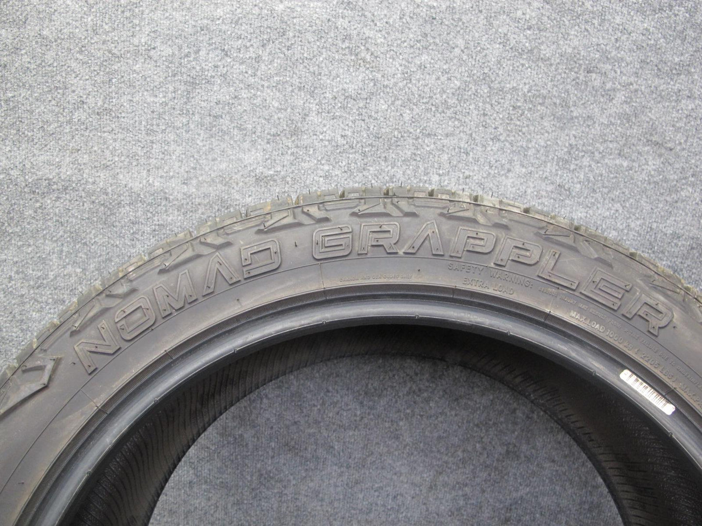 Set of 2 Nitto Nomad Grappler ALL Season Tire 265/45 R20 108H 3821 12/32 Tread