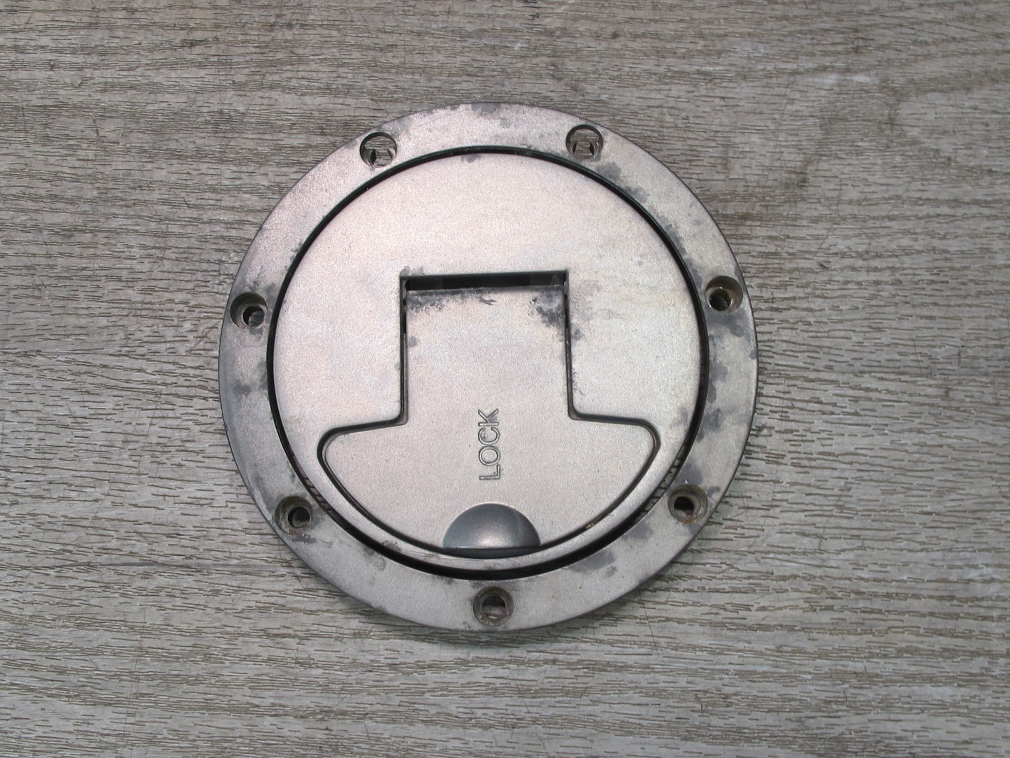 99-01 Isuzu Vehicross Locking Gas Fuel Door Lid Cover OEM