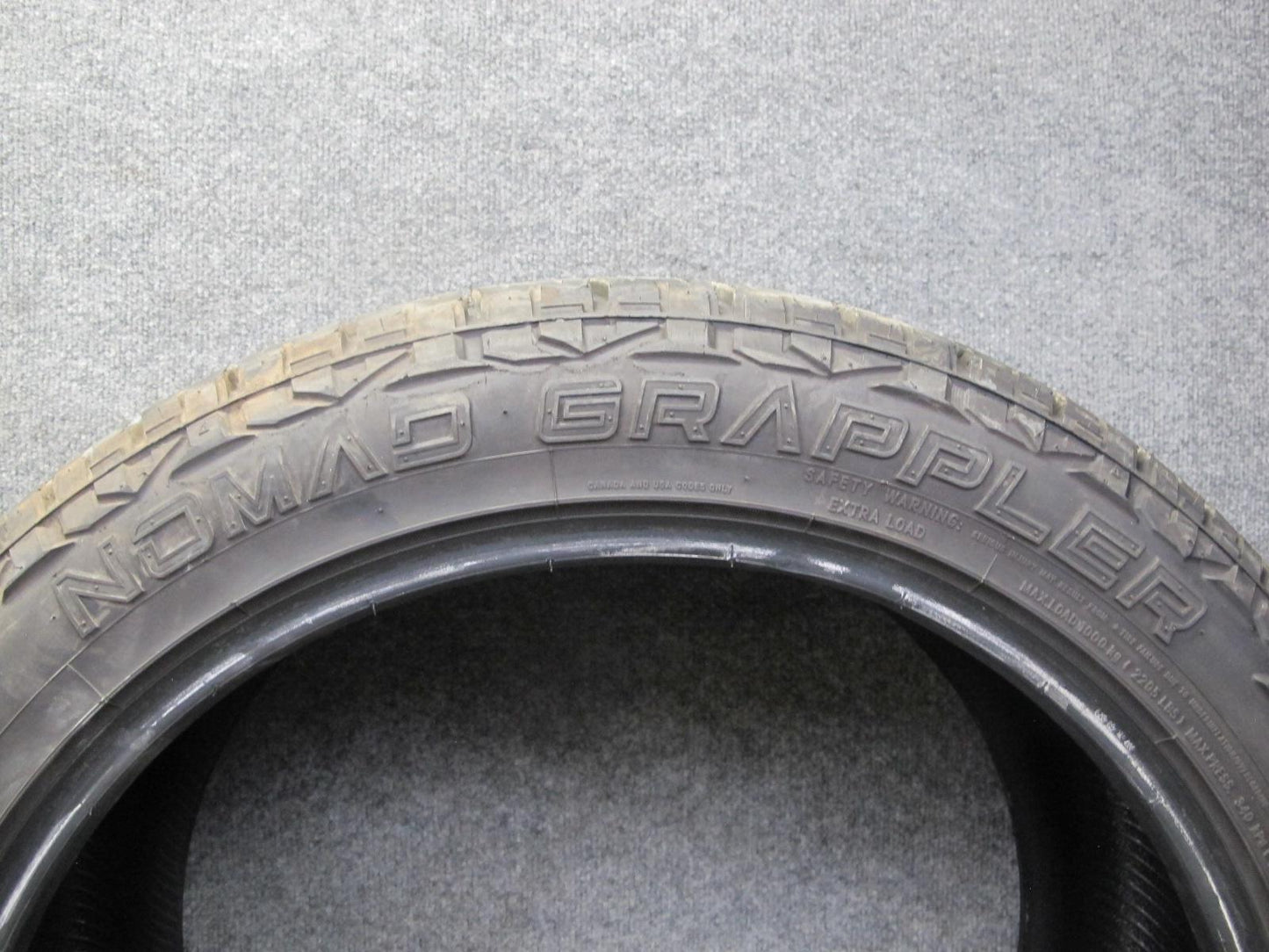 Set of 2 Nitto Nomad Grappler ALL Season Tire 265/45 R20 108H 2223 12/32 Tread