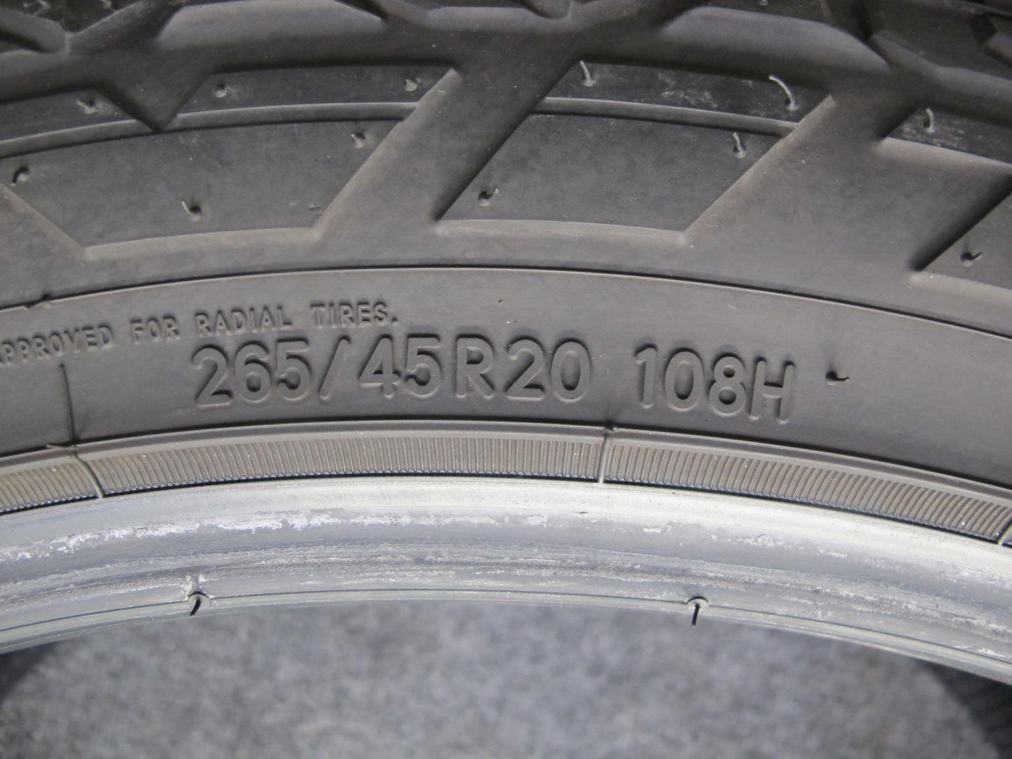 Set of 2 Nitto Nomad Grappler ALL Season Tire 265/45 R20 108H 2223 12/32 Tread