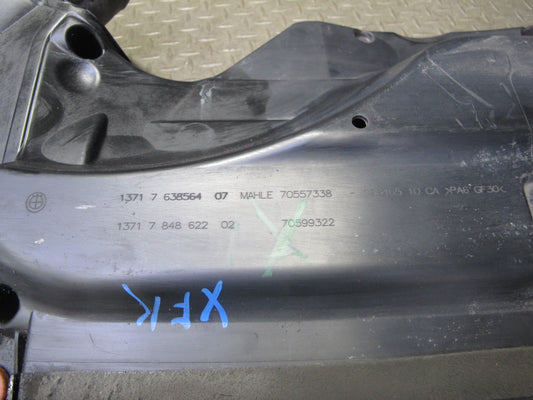 14-18 BMW F15 X5 AWD N63 Air Intake Muffler Cleaner Filter Box w MAF Sensors