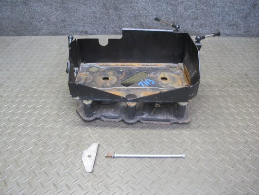 01-06 BMW E46 330ci Convertible Battery Tray Vibration Absorber Bracket Assy OEM