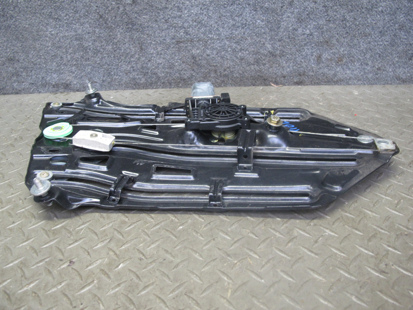 01-06 BMW E46 Convertible Rear Left Quarter Window Regulator w Motor OEM