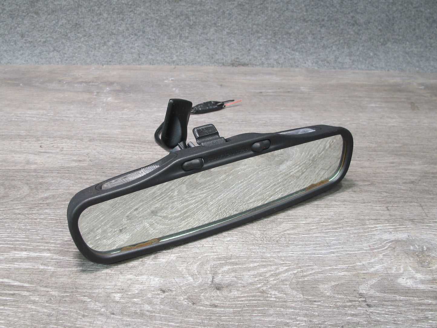 99-01 Isuzu Vehicross Manual Dimming Interior Rear View Mirror w Lights OEM