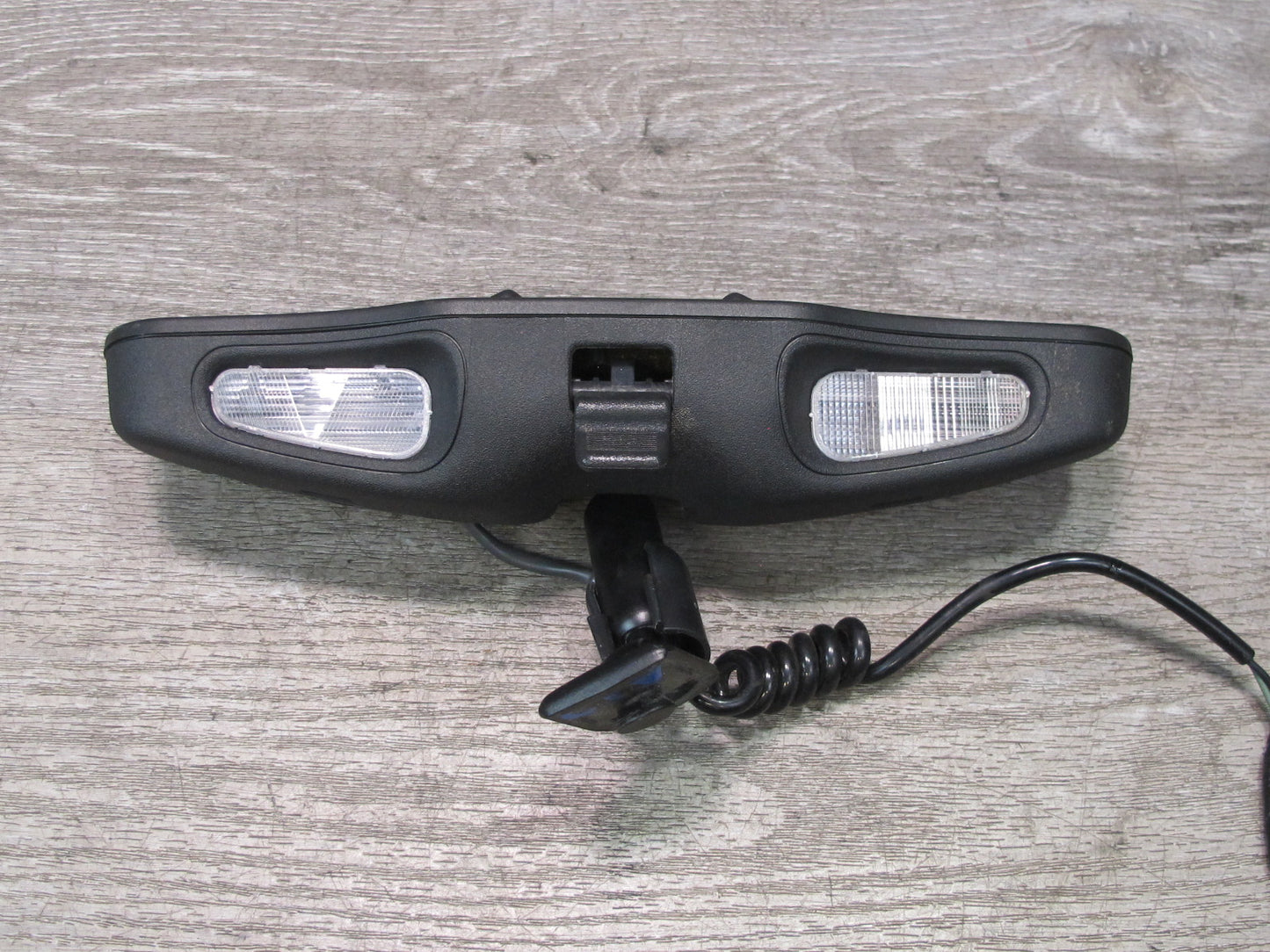 99-01 Isuzu Vehicross Manual Dimming Interior Rear View Mirror w Lights OEM