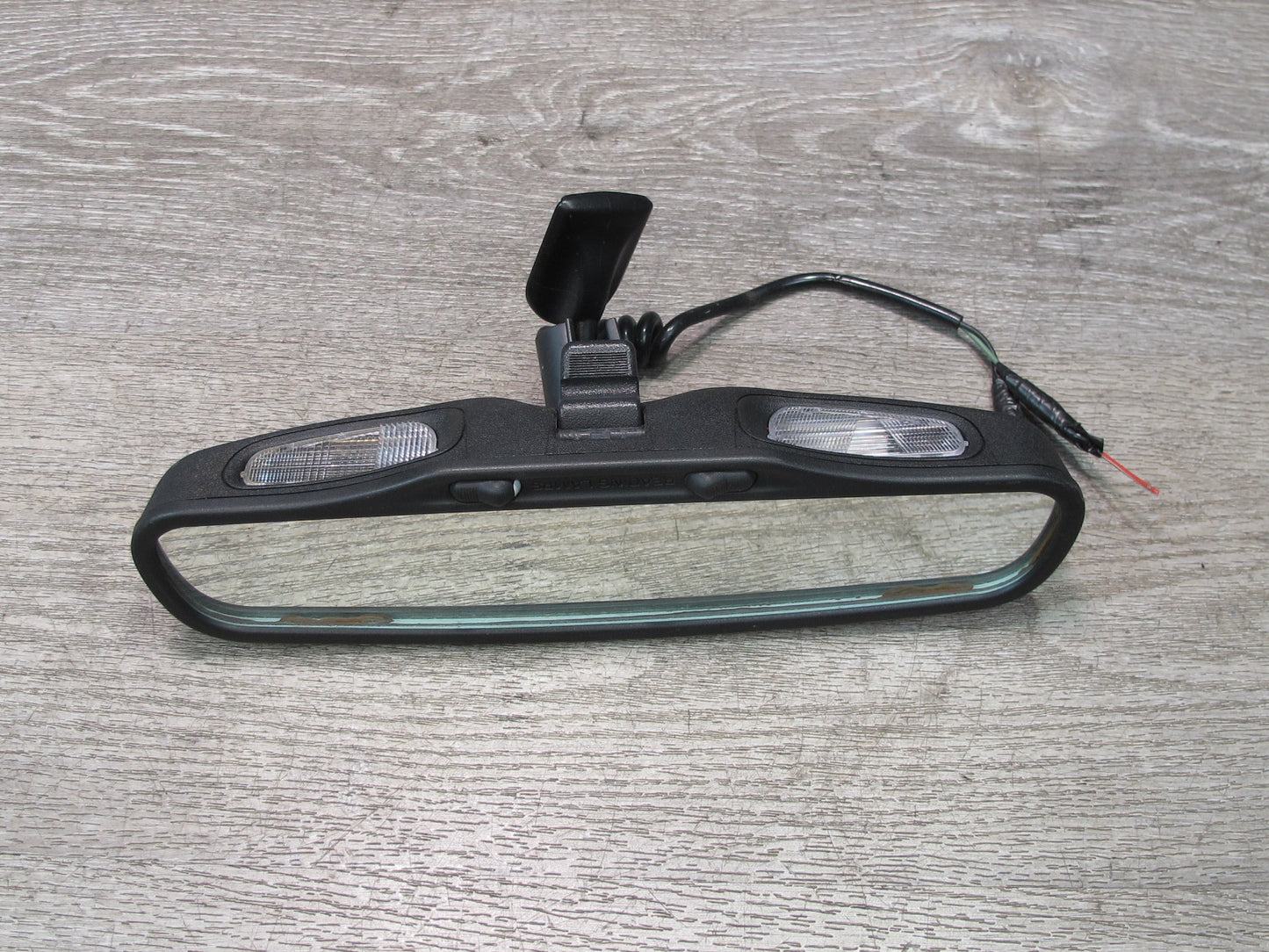 99-01 Isuzu Vehicross Manual Dimming Interior Rear View Mirror w Lights OEM
