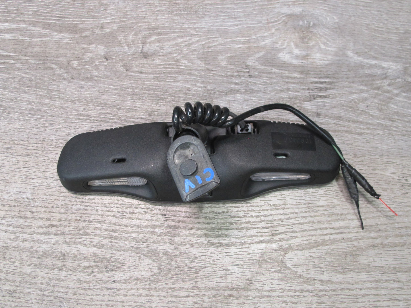 99-01 Isuzu Vehicross Manual Dimming Interior Rear View Mirror w Lights OEM