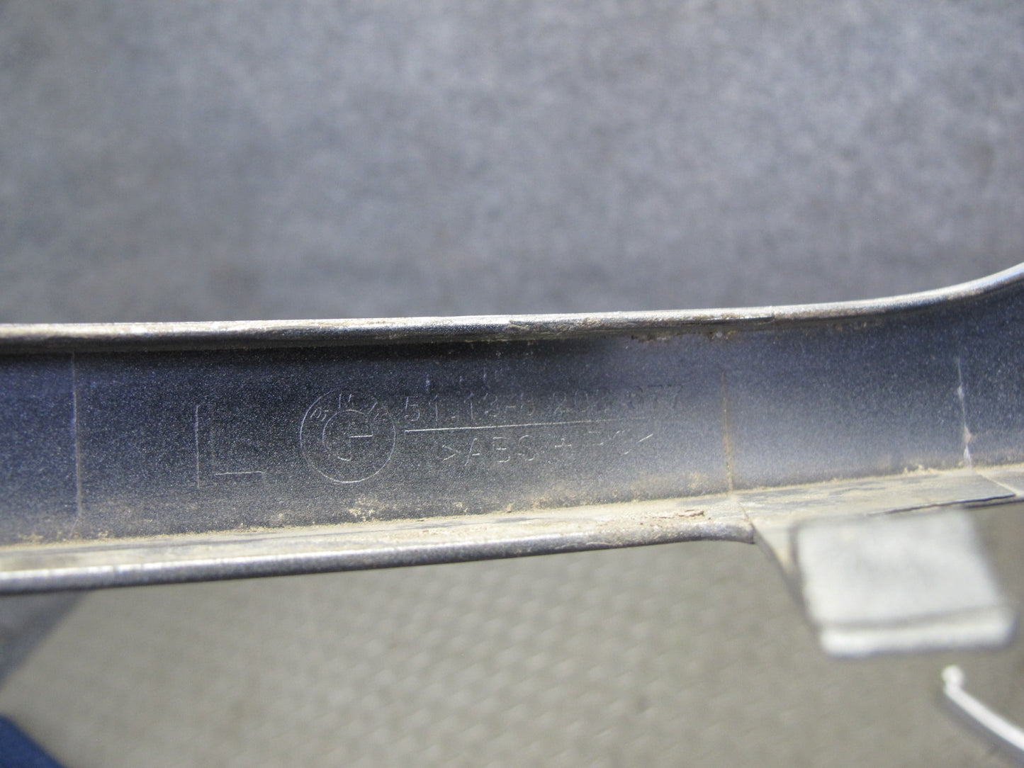 01-03 BMW E46 330ci M3 Coupe Conv Front Right Left Lower Headlight Trim Set OEM