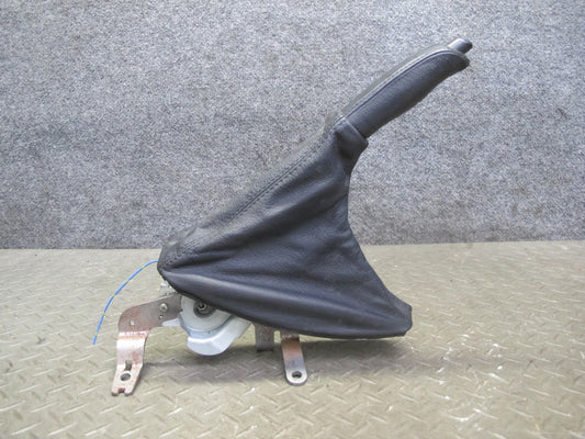 01-06 BMW E46 3-SERIES Parking Brake Handbrake Handle w Leather Boot Cover OEM