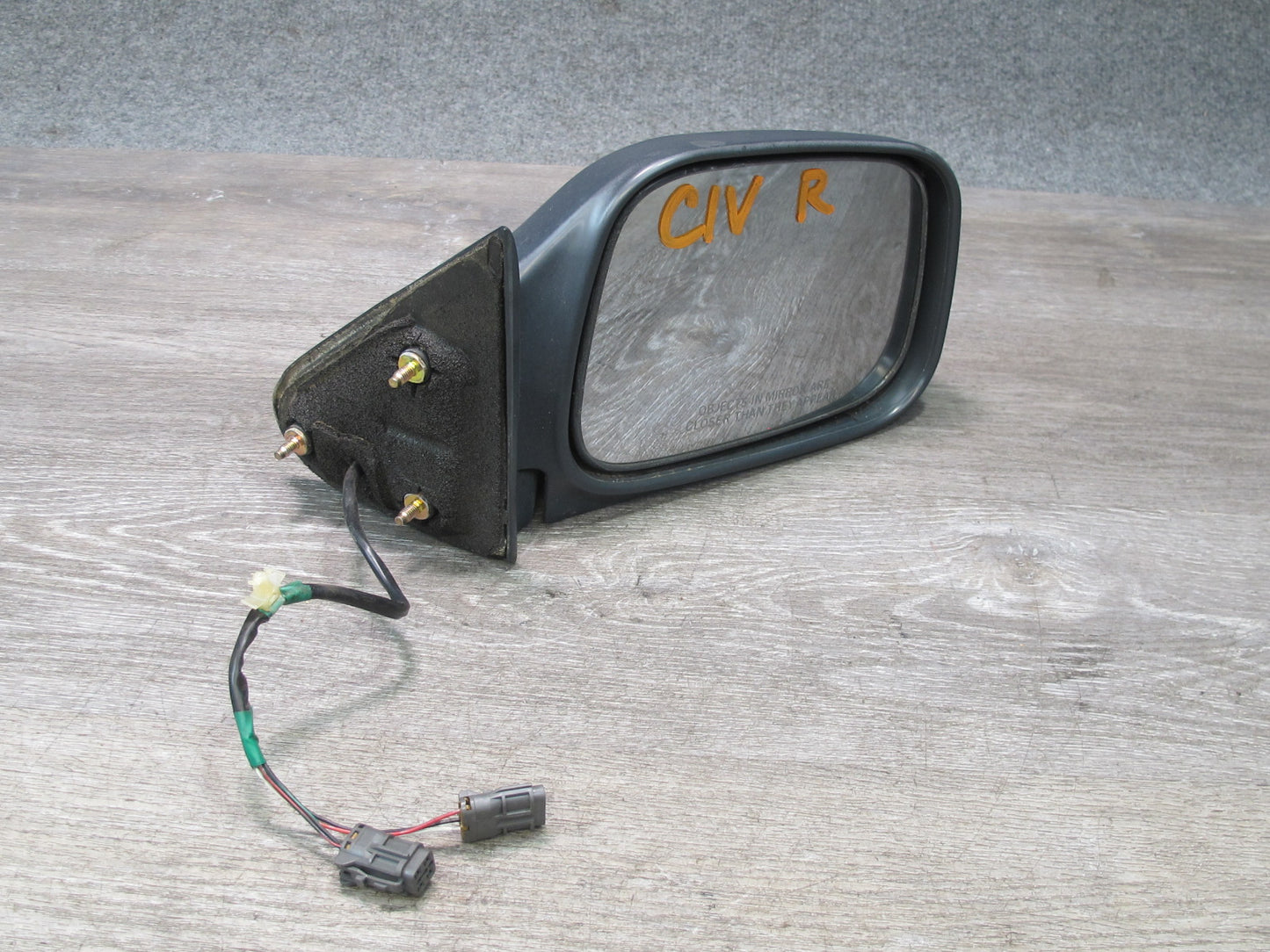 99-01 Isuzu Vehicross Right Door Side View Exterior Power Heated Mirror OEM