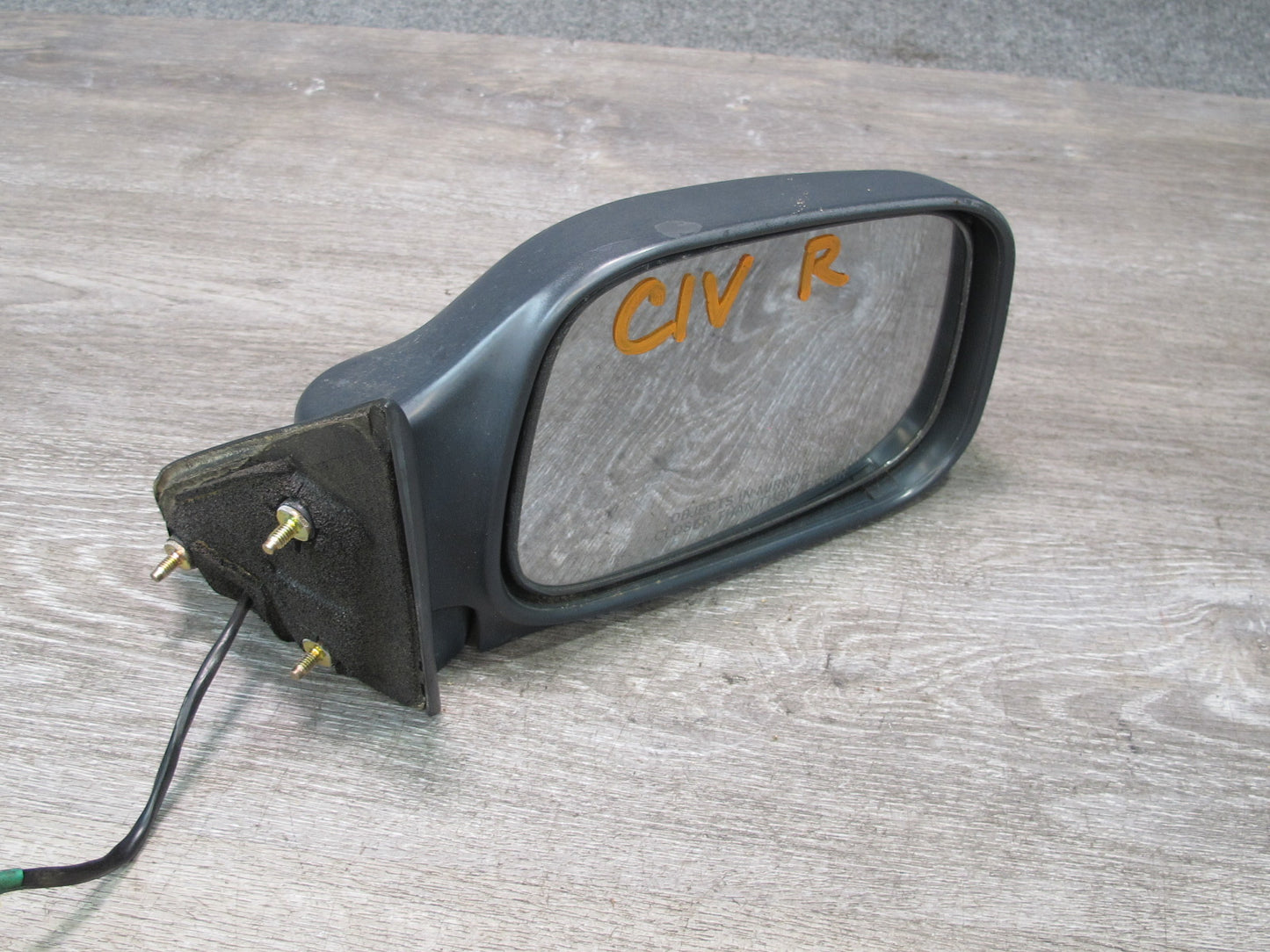 99-01 Isuzu Vehicross Right Door Side View Exterior Power Heated Mirror OEM