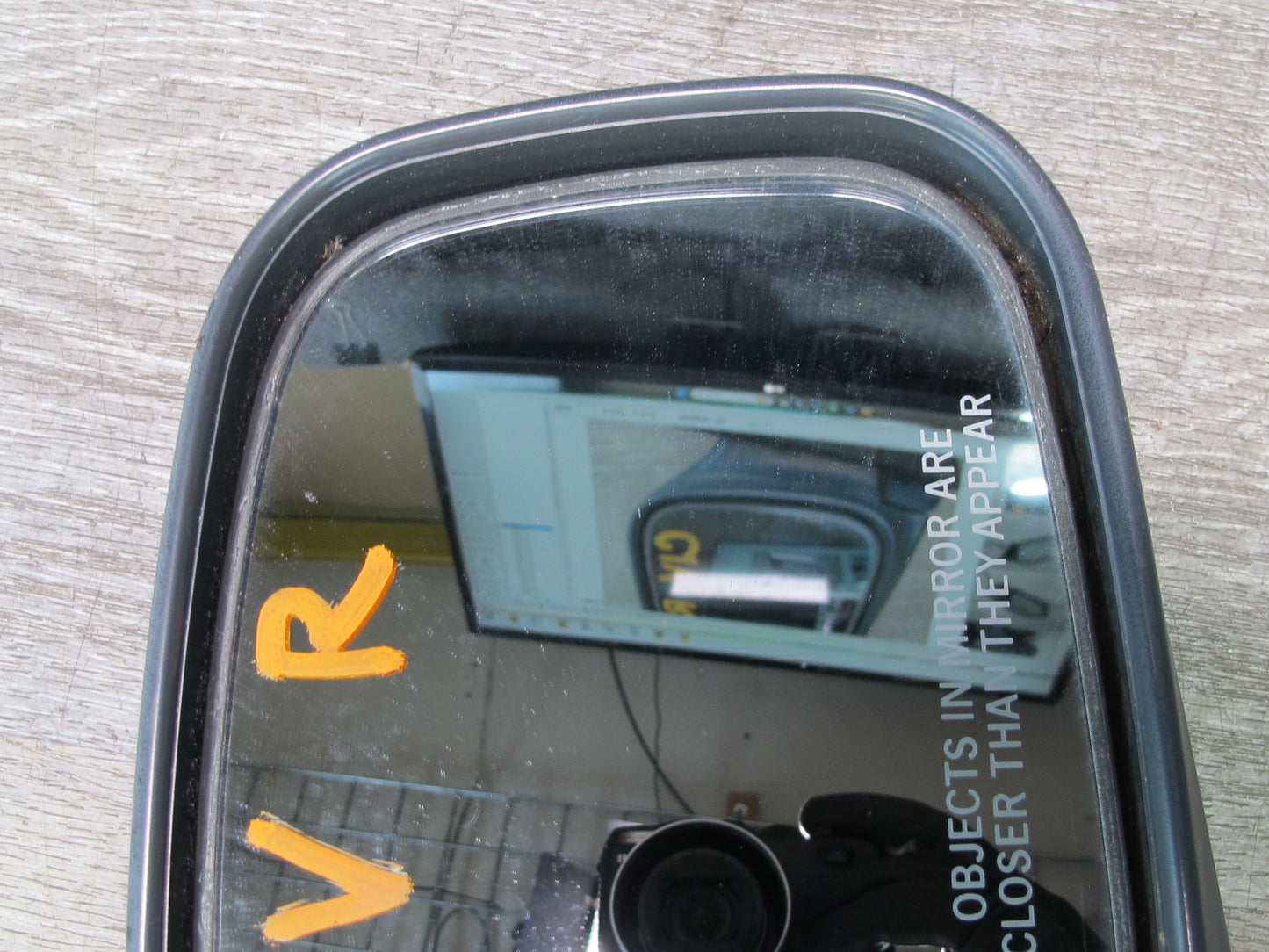 99-01 Isuzu Vehicross Right Door Side View Exterior Power Heated Mirror OEM