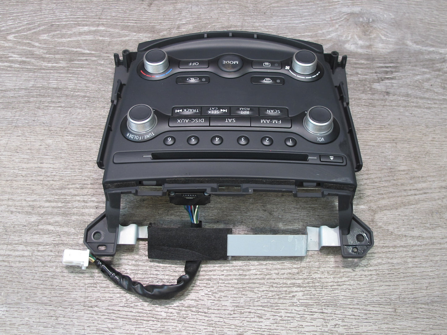 10-20 Nissan 370Z Z34 A/C Climate Control Radio Stereo Switch Panel Assembly OEM