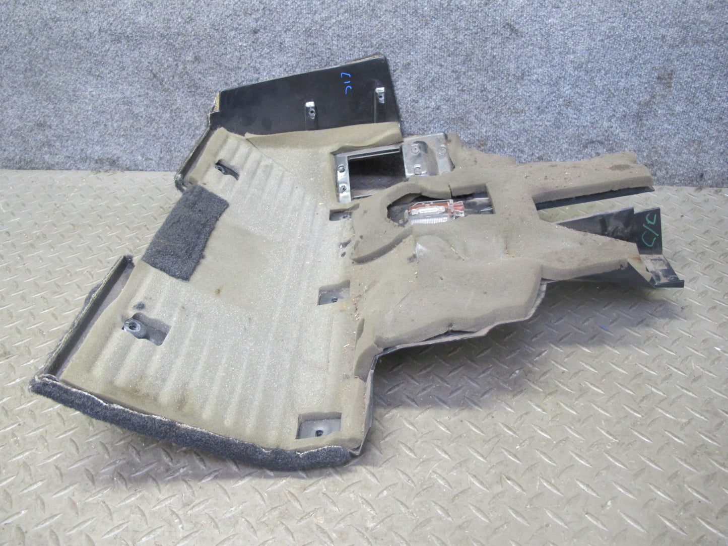 90-93 Chevrolet Corvette C4 Left Under Dash Carpet Trim Panel Cover OEM