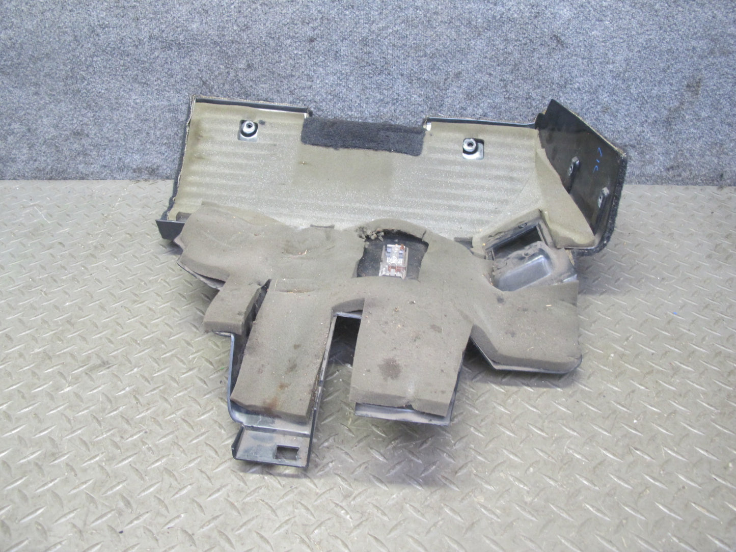 90-93 Chevrolet Corvette C4 Left Under Dash Carpet Trim Panel Cover OEM