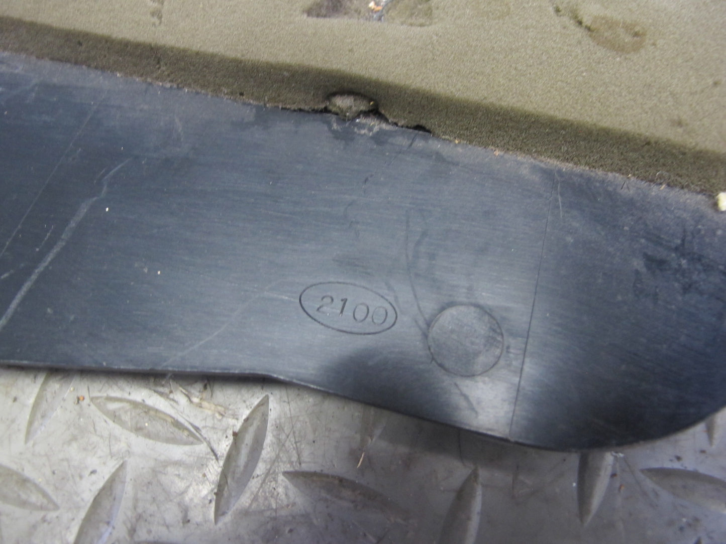 90-93 Chevrolet Corvette C4 Under Dash Front Right Lower Trim Panel 10086210 OEM