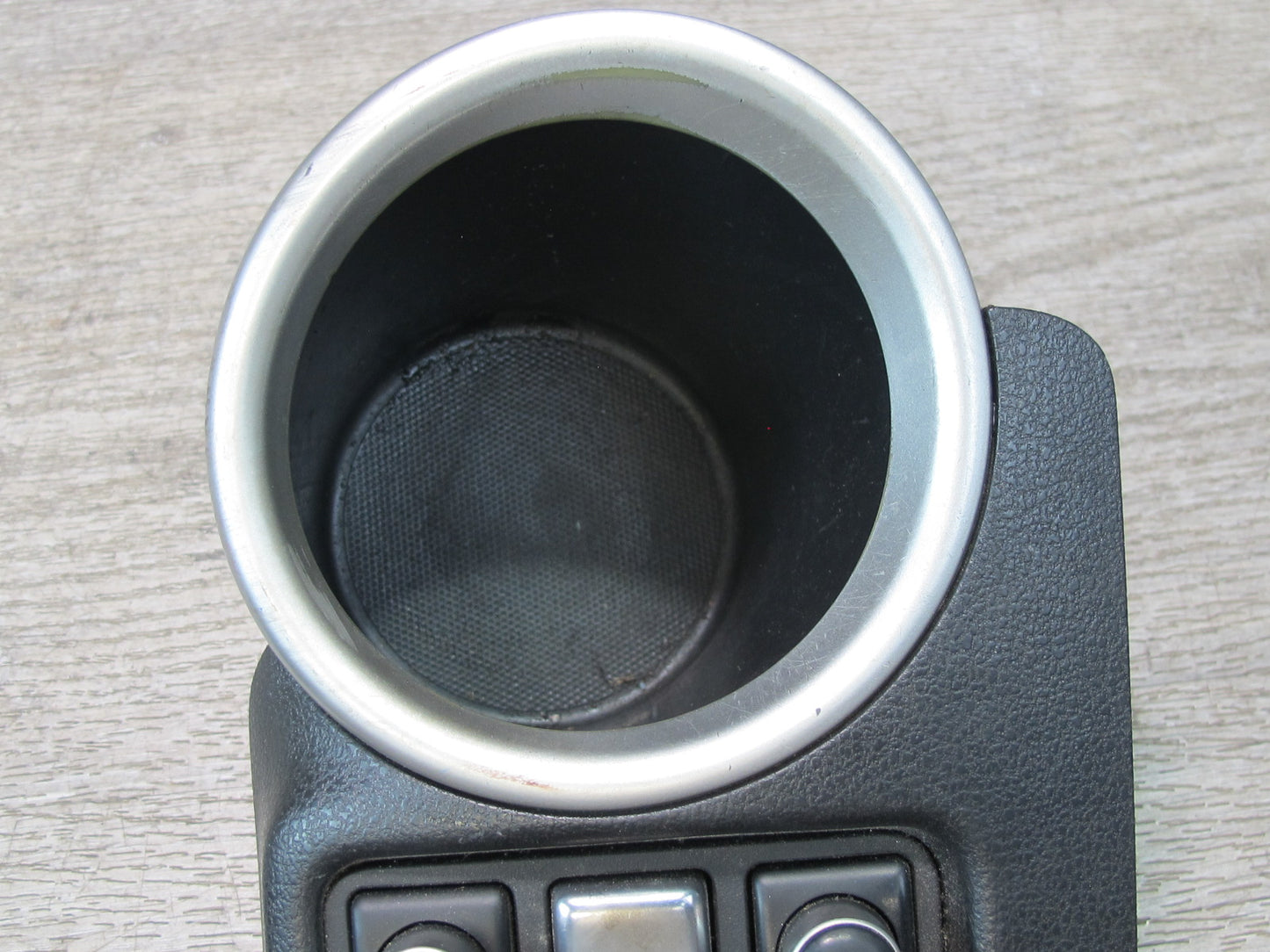 10-19 Nissan 370Z Z34 Convertible CUP Holder w Roof & Seat Vent Switch OEM