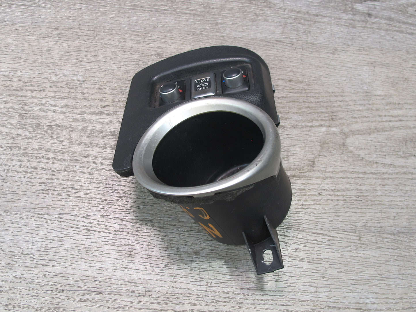 10-19 Nissan 370Z Z34 Convertible CUP Holder w Roof & Seat Vent Switch OEM