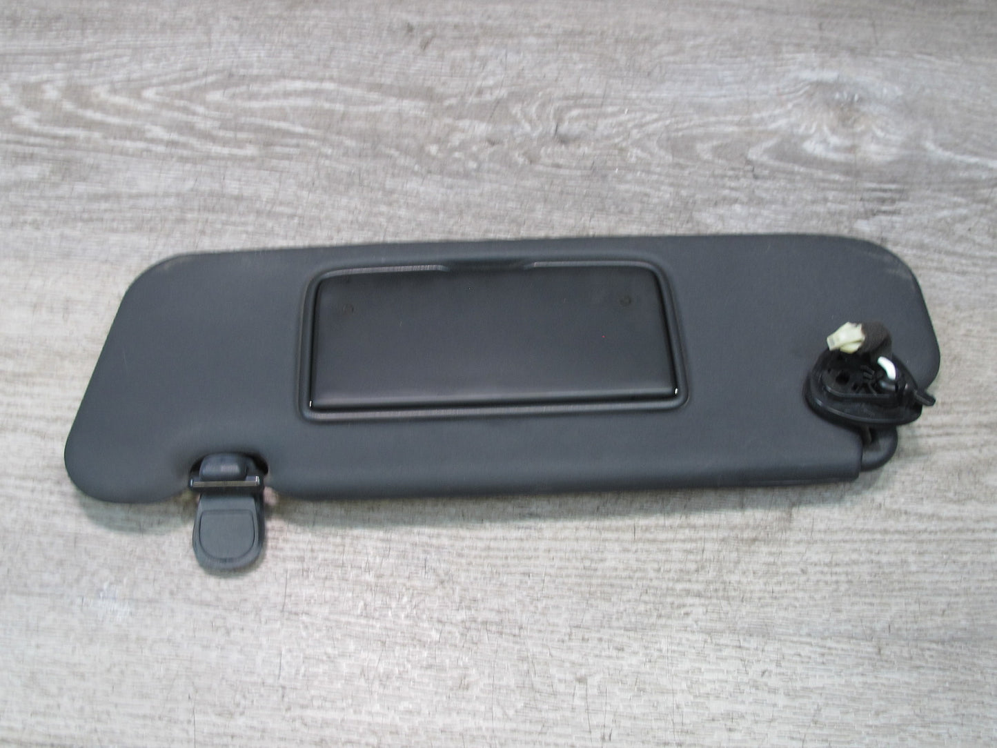 10-19 Nissan 370Z Z34 Convertible Front Left & Right Sun Visor Set Black OEM