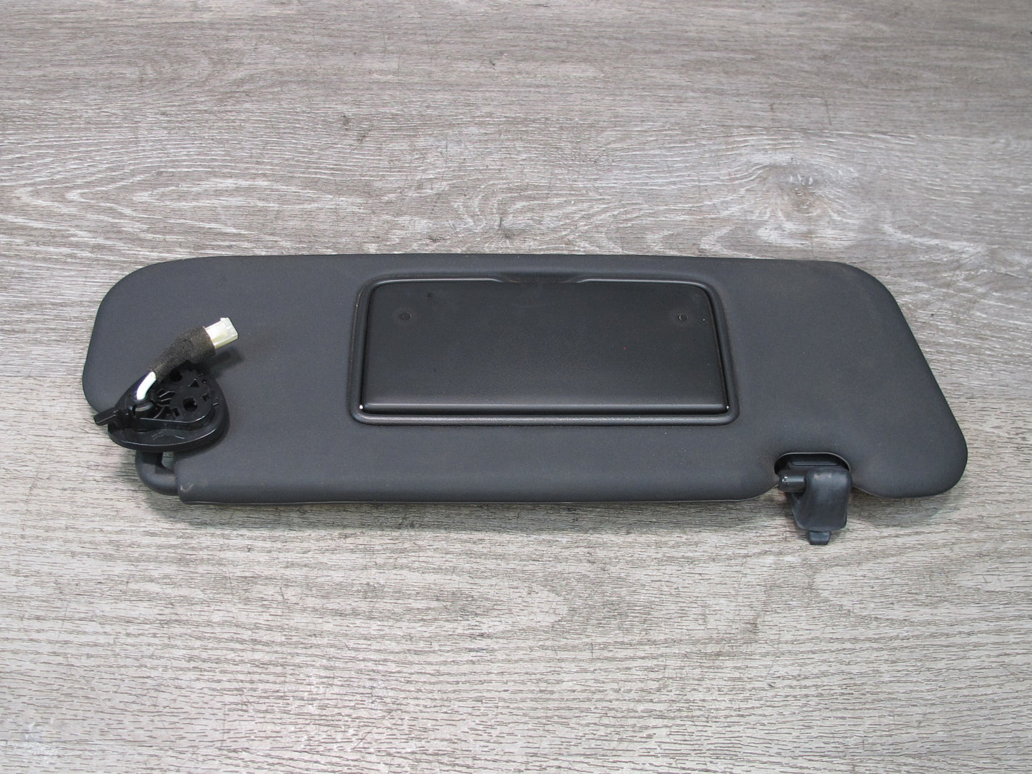 10-19 Nissan 370Z Z34 Convertible Front Left & Right Sun Visor Set Black OEM