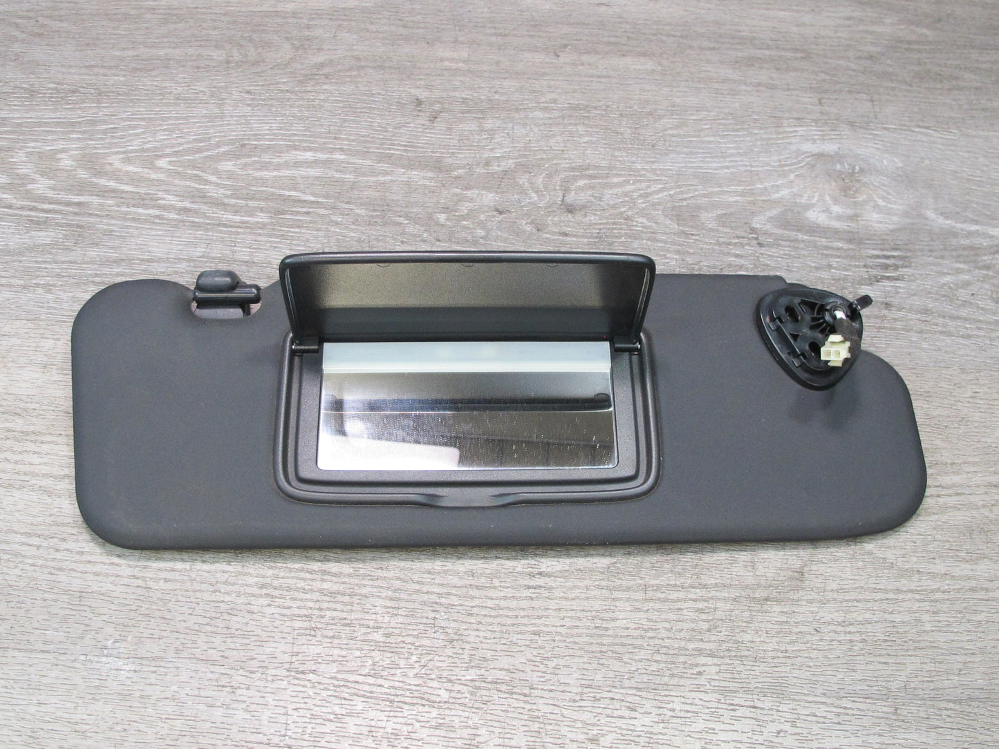 10-19 Nissan 370Z Z34 Convertible Front Left & Right Sun Visor Set Black OEM