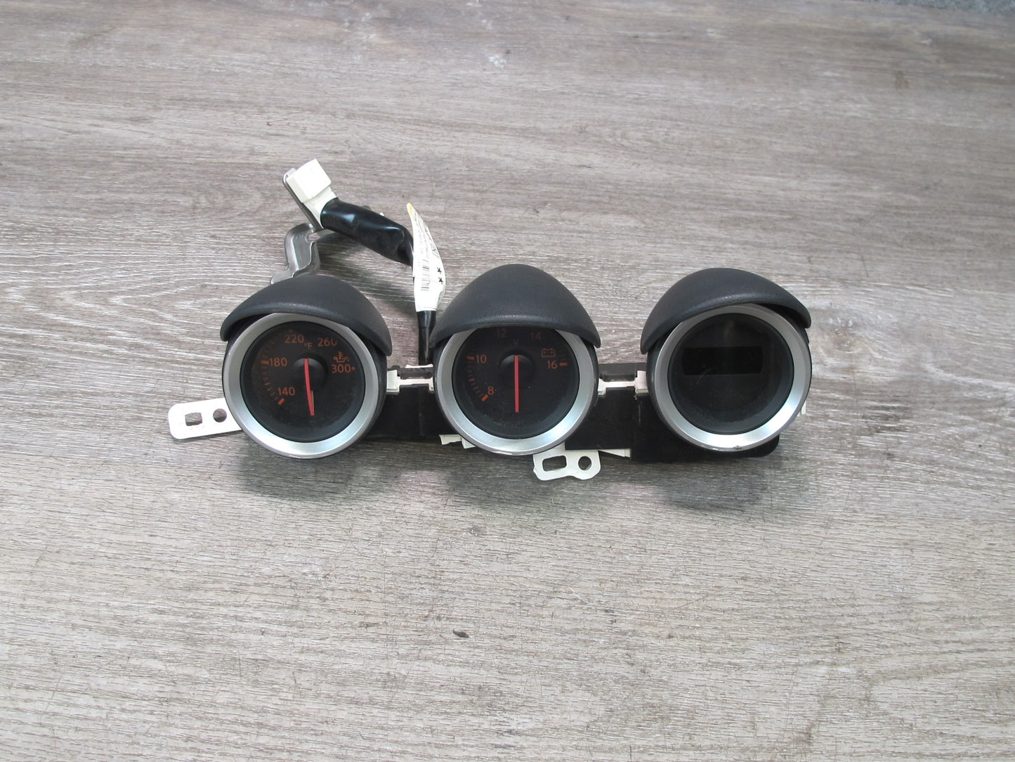 09-20 Nissan 370Z Z34 Front Dash Center Tripod Gauge Cluster OEM