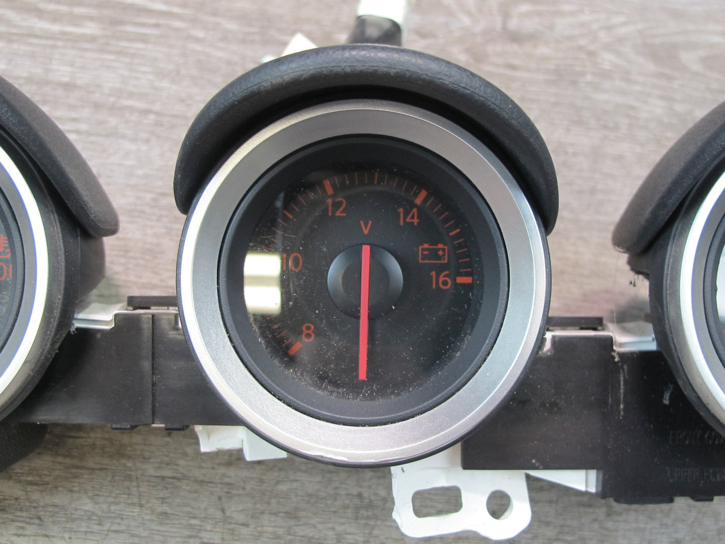 09-20 Nissan 370Z Z34 Front Dash Center Tripod Gauge Cluster OEM