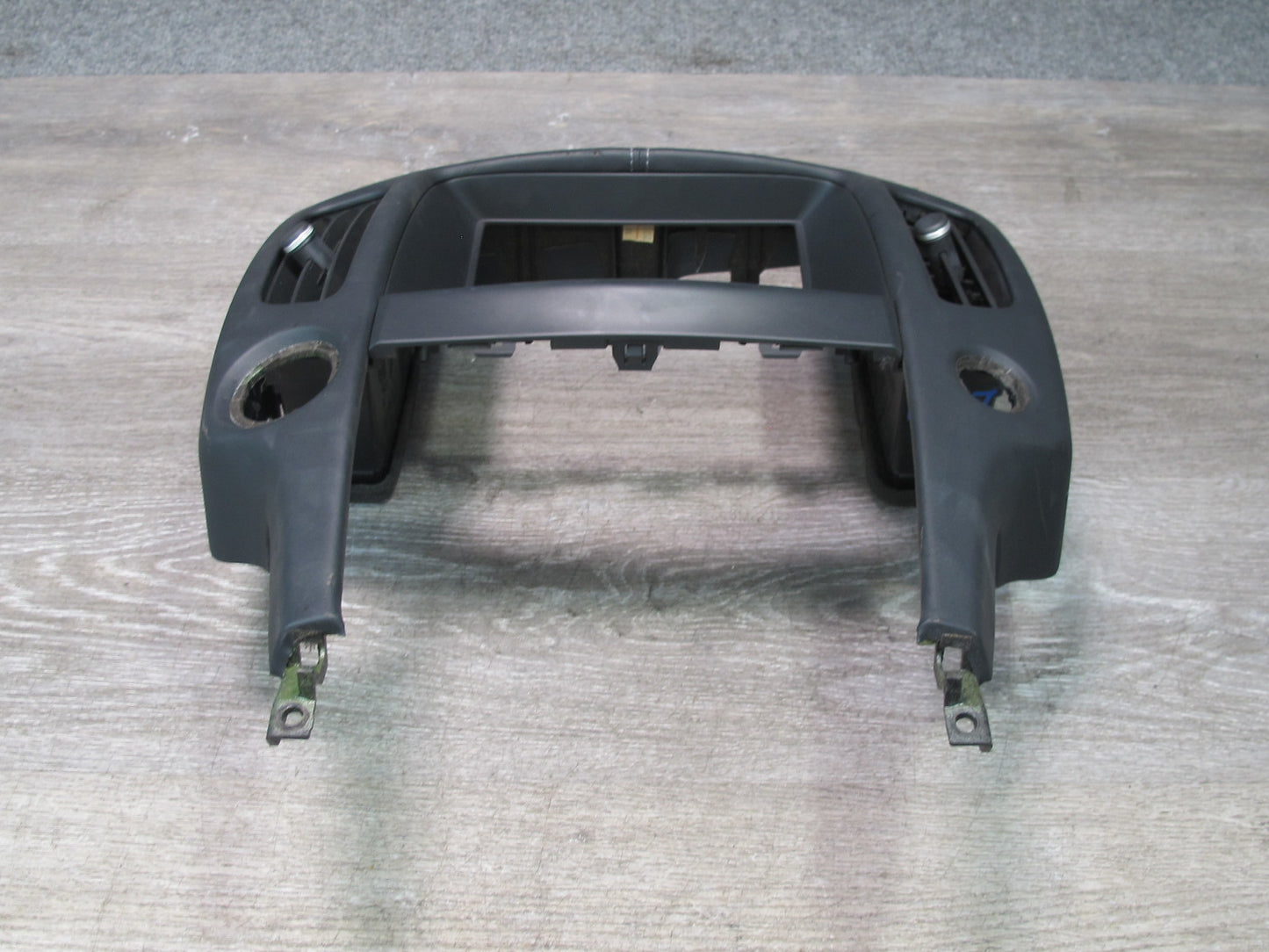 09-20 Nissan Z34 370Z Dash Center Air Vent Radio Screen Trim Bezel w Navi OEM