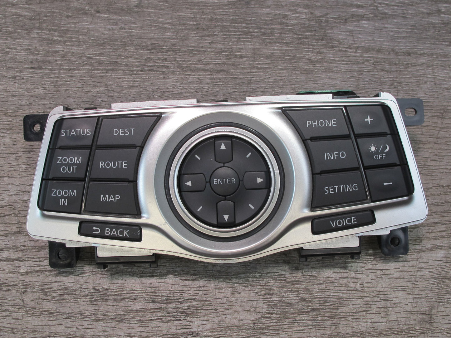 09-20 Nissan Z34 370Z Dash Navi GPS Navigation Control Switch Panel OEM