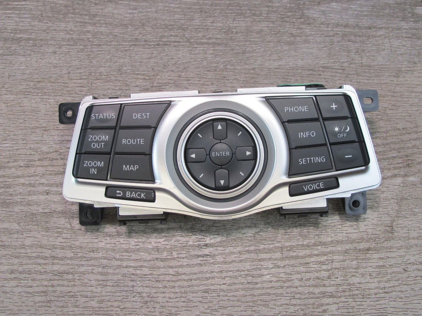 09-20 Nissan Z34 370Z Dash Navi GPS Navigation Control Switch Panel OEM